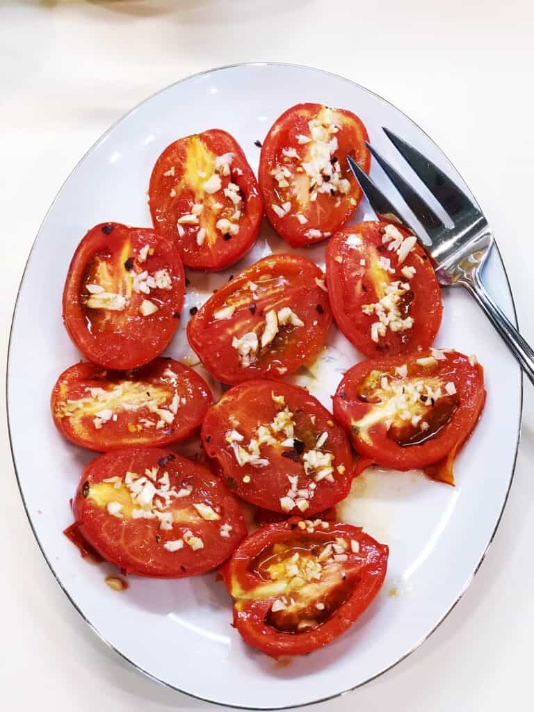 Italian Roasted Tomatoes Keeping It Simple Italian