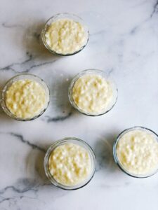 Italian Arborio Rice Pudding - Keeping It Simple Italian