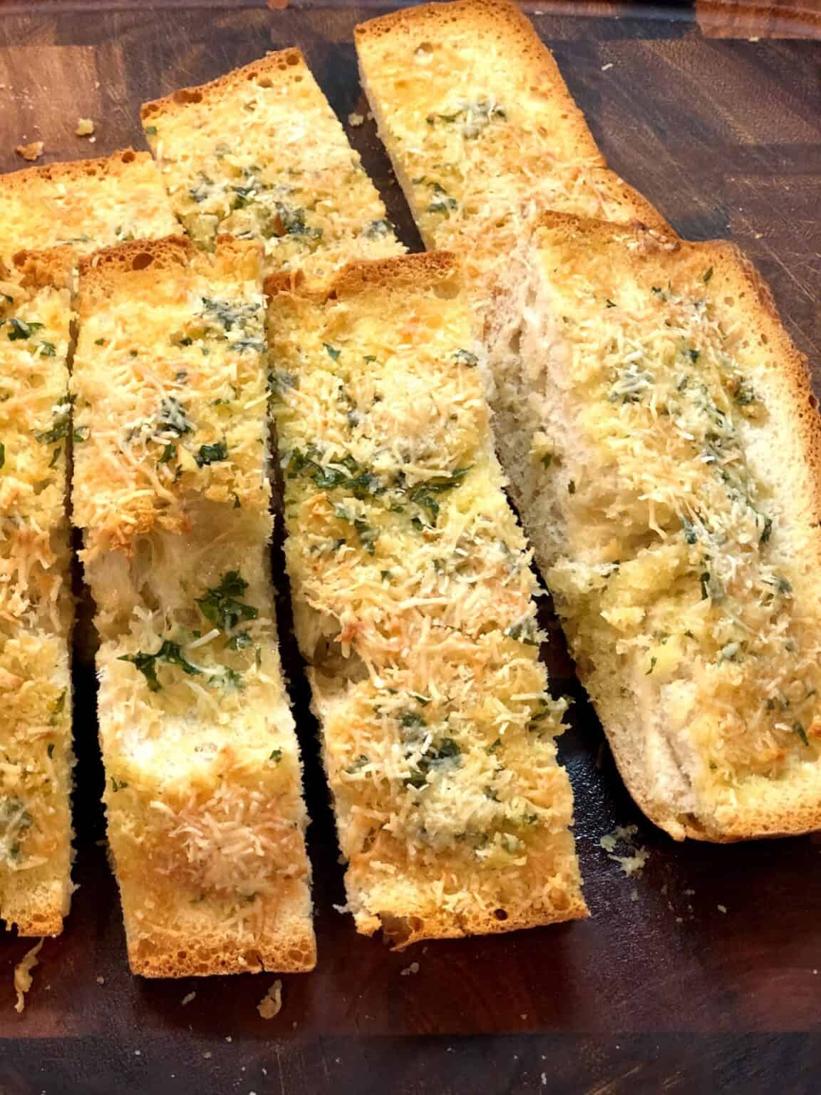 The Best Ciabatta Garlic Bread Keeping It Simple Italian