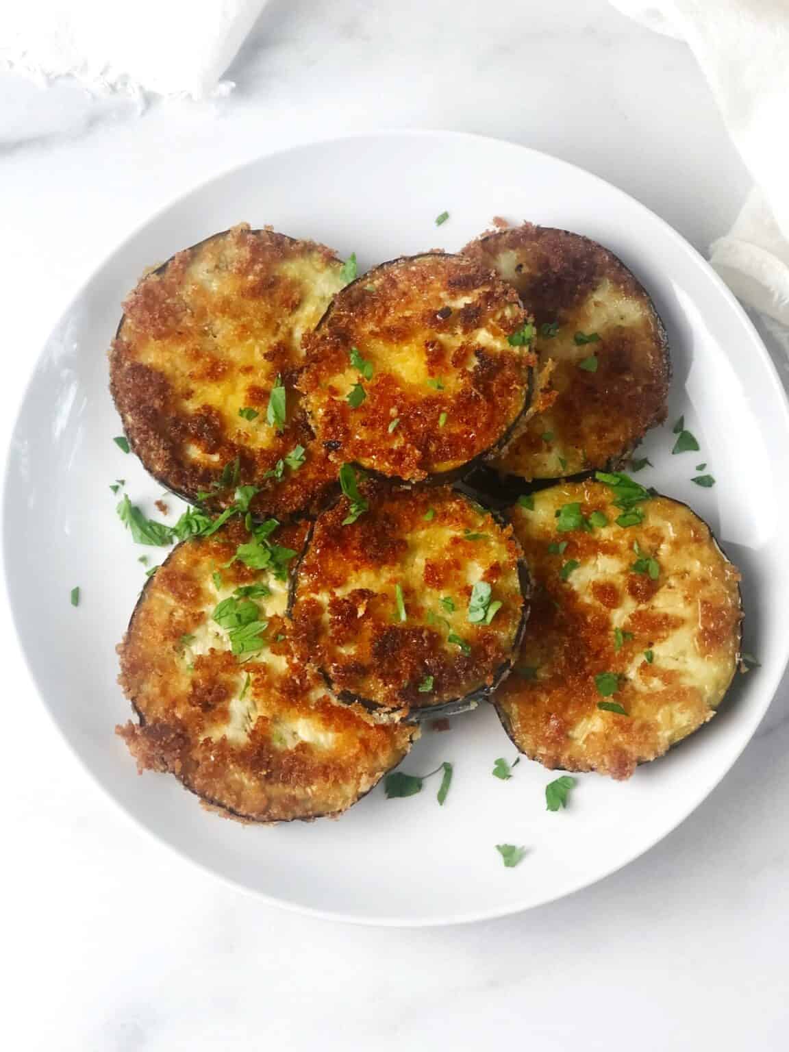 Italian Fried Eggplant Without Flour Keeping It Simple Italian