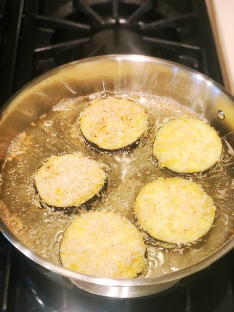 Italian Fried Eggplant Without Flour Keeping It Simple Italian
